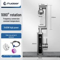 Fudel Electric Hot and Cold Dual-Use Instant Hot Water Faucet