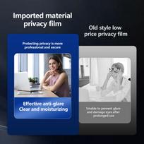 Anti-Peeping Screen Protector 13.3-27 Inches Blue Light Blocking Monitor Filter for Computer/Laptop   Type Installation