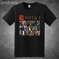 Men's and Women's T-shirts DOTA 2 Heroes Icon M