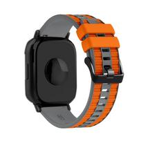 Two-color Silicone Strap for Redmi Watch 5 Active/Lite Sport Wristband for Huawei Watch Ultimate 2/GT6 5 4 46mm/Amazfit Bip 6 5 For 22mm Width