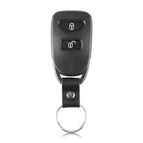 Nuotolinis automobilio raktų korpuso dėklas, 2 mygtukų tuščias dangtelis, tinka Hyundai IX25 I30 I35 Tucson Accent 2005–2008 m. juoda