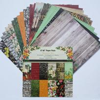24 lapų miško amatų popieriaus pjovimo štampai Meno fonas Origami Scrapbooking kortelių kūrimas gray