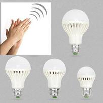 E27 3-12W Garso jutiklis LED lemputė Automatinis PIR judesio aptikimas Namų šviesos lempa 5W