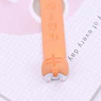 PVC Mielas Kawaii Šuo Katė Hamsteris Lapė Asilas Žymeklis Knygoms Kūrybiniai Daiktai Gražūs Korėjietiški Raštinės Reikmenys Dovana Cat
