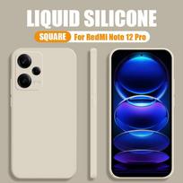 Skysto silikono minkštas TPU telefono dėklas Xiaomi 14T 13T Pro Poco X6 Redmi Note 13 Pro 12 Pro 11 smūgiams atsparus matinis rėmelio dangtelis Xiaomi Mi 11 Lite balta