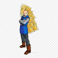 Pleistukai drabužiams, krepšiui, lygintuvu tvirtinami terminiai lipdukai Android 18 Ssj3 Android 18 Android 17 raštas, skalbiami, šilumos perdavimo