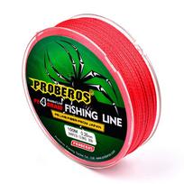 4 pinta 100 m Dali Horse Fish Wire PE viela 0,4#-10# pinta viela 0.4/6LB raudona