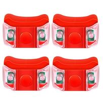 Navigacijos žiburiai, elektriniai valčių LED motorinei valčiai 4Pcs Red