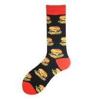Medvilninės, linksmos, juokingos kojinės vyrams Alien Planet Shark Crazy Design Sokken Unisex Naujovė Dinosaur Crew Riedlentė Calcetines Hombre