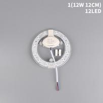 LED žiedas PANELĖ Apskritimas 12W 18W 24W 36W Lubinės plokštės lempos plokštės 12W 12CM gray