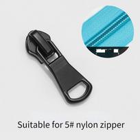 5 vnt. 3#/5#/8# metaliniai užtrauktukų slankikliai, skirti dervos / metalo / nailono užtrauktukams. 6-7mm