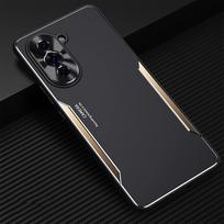 Prabangus matinis aliuminio metalinis galinis dangtelis, skirtas Huawei Nova 10 Pro dangtelis, fotoaparato objektyvas, pilnai apsaugotas silikoninis smūgiams atsparus telefono dėklas, skirtas Nova10 9 Pro Huawei Nova 10 Pro auksas