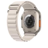 Alpine Loop Apple laikrodžiui Ultra dirželis 49mm 44mm 40mm 42mm 38mm sportinė apyrankė correa iWatch series 8 7 6 5 3 se 45mm 41mm apyrankė 42mm 44mm 45mm žvaigždė