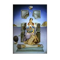 Salvadoras Dali „Port Ligato Madona“ Įžymus paveikslas, drobė, plakatas, spaudinys, paveikslas, skirtas gyvenamajam kambariui, namų dekoravimui Cuadros 20cm×40cm No Frame