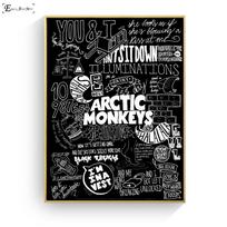 Arctic Monkeys Muzikos Grupės Citata Drobės Tapyba Plakatai ir Spaudiniai Svetainei Be Rėmo Sienų Meno Paveikslas Namų Dekorui Išpardavimas 21cm×30cm NoFrame