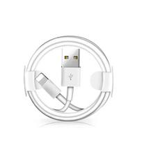 2.4A greito įkrovimo USB laidas skirtas iPhone 13 12 11 XS XR X 8 7 6S 5S laidas greito įkrovimo mobiliojo telefono laidas greito duomenų įkroviklio laidas 1m balta