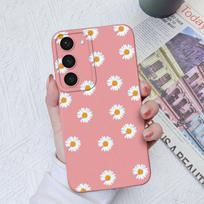 Telefono dėklai, skirti Samsung Galaxy S20 S21 S22 S23 Pro Ultra S 20 21 22 23 Fashion Butterfly Flower apsauginiai skysti kvadratiniai buferiai, skirti Samsung Fundas Samsung S22