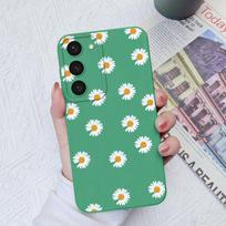 Telefono dėklai, skirti Samsung Galaxy S20 S21 S22 S23 Pro Ultra S 20 21 22 23 Fashion Butterfly Flower apsauginiai skysti kvadratiniai buferiai, skirti Samsung Fundas Samsung S22+