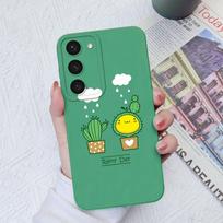 Telefono dėklai, skirti Samsung Galaxy S20 S21 S22 S23 Pro Ultra S 20 21 22 23 Fashion Butterfly Flower apsauginiai skysti kvadratiniai buferiai, skirti Samsung Fundas Samsung S23 Ultra