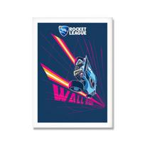 „Rocket League“ žaidimo plakatų kambario dekoravimas vaizdo žaidimas Neoniniai automobilių atspaudai sienų menas Šiuolaikinis berniuko kambarys Svetainės namų dekoras Drobės tapyba 21X30cm No Frame