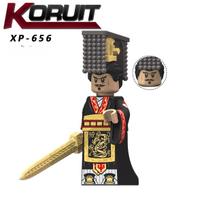 KT1088 Senovės Čin dinastijos Qin Shi Huang kariai, renkantys statybinius blokelius lėlių žaislus