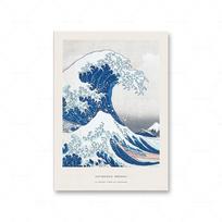 Šiaurietiškas Hokusai Ohara Koson Japoniško stiliaus bangų sienų menas drobės tapyba plakatai ir spaudiniai sienų paveikslai svetainei namų dekoras 21x30cm No Framed