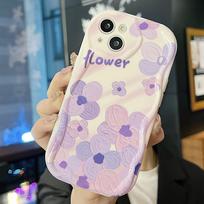Cute Silicone Case for Xiaomi Redmi Note 13 12 11 Samsung A54 A24 A14 Oppo A78 A58 A38 Infinix Note 30 Pro Funda Flowers Hearts Cover Soft TPU Bumper Infinix Hot 10 Play white