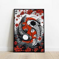 Japonijos rašalo tapyba, Torii, Gervė, Samurajus Geiša, Karosas, Dailės drobės spaudiniai, Sienų menas, Namų dekoras Sieninė tapyba 21x30cm No Framed