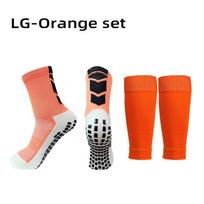 A Set Hight Elasticity Futbolo Blauzdų apsaugos Suaugusiesiems Vaikams Sporto Antblauzdžių Apdangalas Lauko Apsauginė įranga Nop Slip Futbolo Kojinės Kids(25-45kg) red