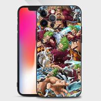 Smartphone Case for iPhone 13 12 11 Pro Max XR X XS 8 7 Plus 13mini 12mini Cover Silicone Funda One Piece Luffy Sanji And Pirate iPhone 13