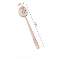 Bath Tool Back Lazy Back Scrub Bath Brush Long Handle Soft Hair Do Not Ask for A Bath Brush Scrub Towel Bath Brush 38*8cm rožinė