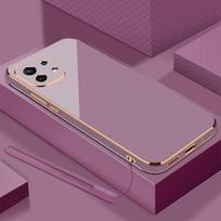 Skirtas Xiaomi 11 lite Case Xiao Mi 11 Pro telefono dėklas XIAOMI 11 LITE 5G NE mi11 mi11lite Luxury Square Plating Atsparus smūgiams galinis dangtelis Xiaomi 11 Pro