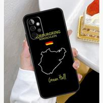 Nurburgring F1 lenktynių trasos dėklas Samsung Galaxy A54 A34 A14 A15 A35 A55 A52 A32 A12 A51 A71 A33 A23 A13 A53 Coque Samsung A35
