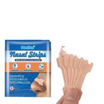 Ventiliacinis nosies pleistras palengvina nosies užgulimą ir gerina kvėpavimą, gipsinis pleistras 6pcs beige
