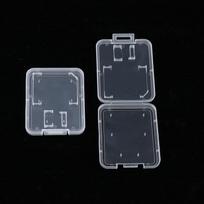 10 vnt Sd atminties kortelės saugojimo dėžutė permatomas plastikinis Tf SIM kortelės laikymo dėklo laikiklis Sdhc Mmc Xd Cf kortelės apsauginis dangtelis