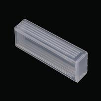 Plastikinio mikroskopo stiklelio laikiklio laikymo dėžutė Microslide Pp talpina 5 dozatoriaus dėžutes