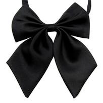 Moterims Lady Mergaitėms Drugelio Kaklaraištis Šilkiniai Kaklaraiščiai Formalus Kaklaraištis 2017 Total Length:46cm,17*16CM, juoda