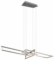 Šviestuvas lubų Trio Salinas, LED, 3000 °K, 1 x 34 W, nikelio sp.