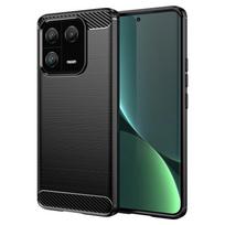Dėklas Xiaomi 13 Pro, Silikoninis anglies pluošto galinis dėklas Xiaomi 13 Pro, Dėklas Xiaomi 13 12X 12S 12 11T Pro 10T 12 Lite For Xiaomi 13 Pro juoda