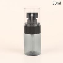 Purškiamas buteliukas smulkios dulksnos išpilstymas į butelius kelioninis mažas kosmetikos buteliukas 30 ml 60 ml 80 ml 100 ml 120 ml 30ML juoda