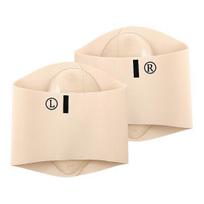 1 Pair Foot Arch Support Brace Flat Feet Fallen Arches Cushioned Wrap Men Women Plantar Fasciitis Pain Relief Orthotic Inserts Compression Strap L white
