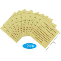 10 vnt. PVC remonto lopai baseinui, vandeniui atsparus pripučiamo plaukimo rato remonto rinkinys, pripučiamos valties remonto lopas, baseino priedas 5x5cm