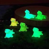 10 vnt./rinkinys Mini driežai švyti tamsoje Driežo terariumo PASIDARYK PATS priedai Miniatiūrinės figūrėlės Fėjų sodo dekoracija Kawaii gyvūnai