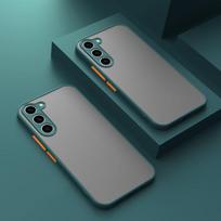 For Samsung Galaxy S24 FE Case Samsung Galaxy S20 S21 S22 S23 S24 fe S25 Plus 25 Ultra 5G Cover Matte Armor Bumper Case S25