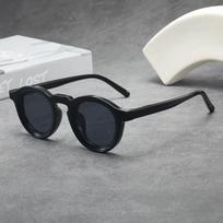 Nauji Retro Apvalūs Mažo Rėmelio Akiniai nuo Saulės Personalizuoti Aukštos Klasės Vyriški ir Moteriški Akiniai Mados Tendencija UV Spinduliams Atsparūs Akiniai nuo Saulės