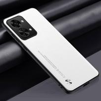 Prabangus PU odinis dėklas, skirtas OnePlus Nord 2T galinis dangtelis matinis silikoninis visiškai apsaugotas telefono dėklas, skirtas One Plus Nord 2T 5G Nord2T OnePlus Nord 2T balta