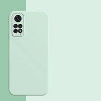 Skysto silikono dėklas Xiaomi Redmi Note 11 Pro 5G 11s Global telefonui, skirtas Xiaomi Red mi Note11 12 pro, apsauginis galinis dėklas Redmi Note 11 šviesiai žalios spalvos