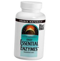 Virškinimo fermentai, Essential Enzymes, Source Naturals  60 kapsulių (69355003) 60caps