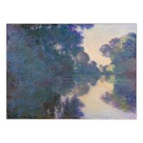 Famous Canvas Art Painting  Impressionist Landscape Claude Monet Posters and Prints Wall Art for Living Room Home Decor Cuadros 21cm×30cm NoFrame gray