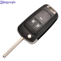 jingyuqin 3B sulankstomas nuotolinio automobilio rakto korpusas Chevrolet Cruze Epica Lova Camaro Impala 2 3 4 5 mygtukams HU100 ašmenų dėklas jūros kriauklė